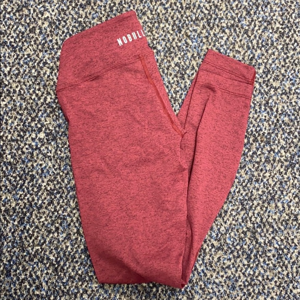 NO BULL ❤️ Marroon Leggings